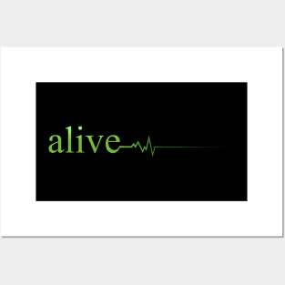 Alive Posters and Art